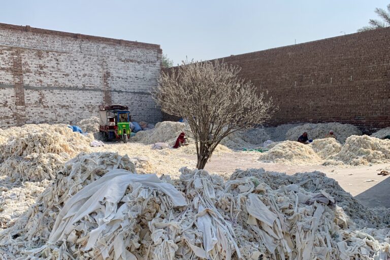 Pakistan's textile recycling
